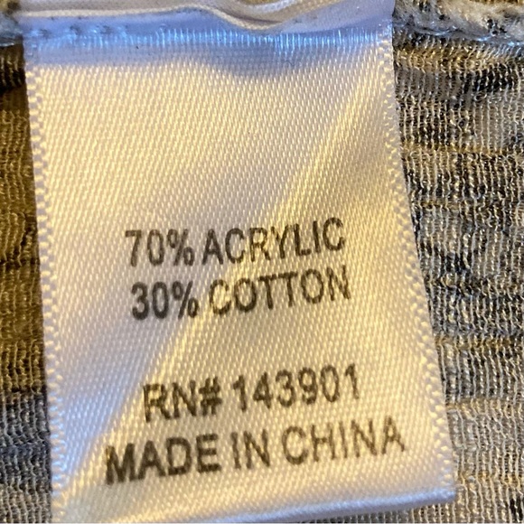 COCO and CARMEN Crochet Lace Boho Chic Roses Bell Sleeves Top Small Medium - Picture 14 of 16